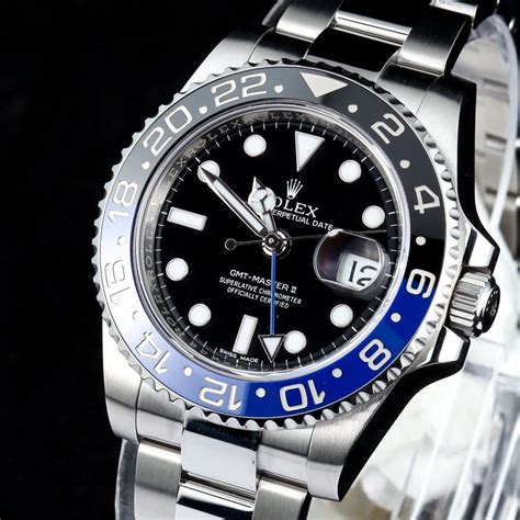 rolex gmt master ii blue black bezel|rolex gmt ii coke bezel.